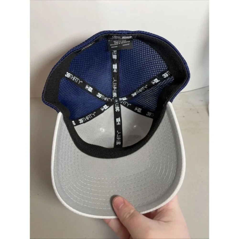 New Era 39Thirty LA Los Angeles Dodgers Blue MLB Hat NEW‎ M/L